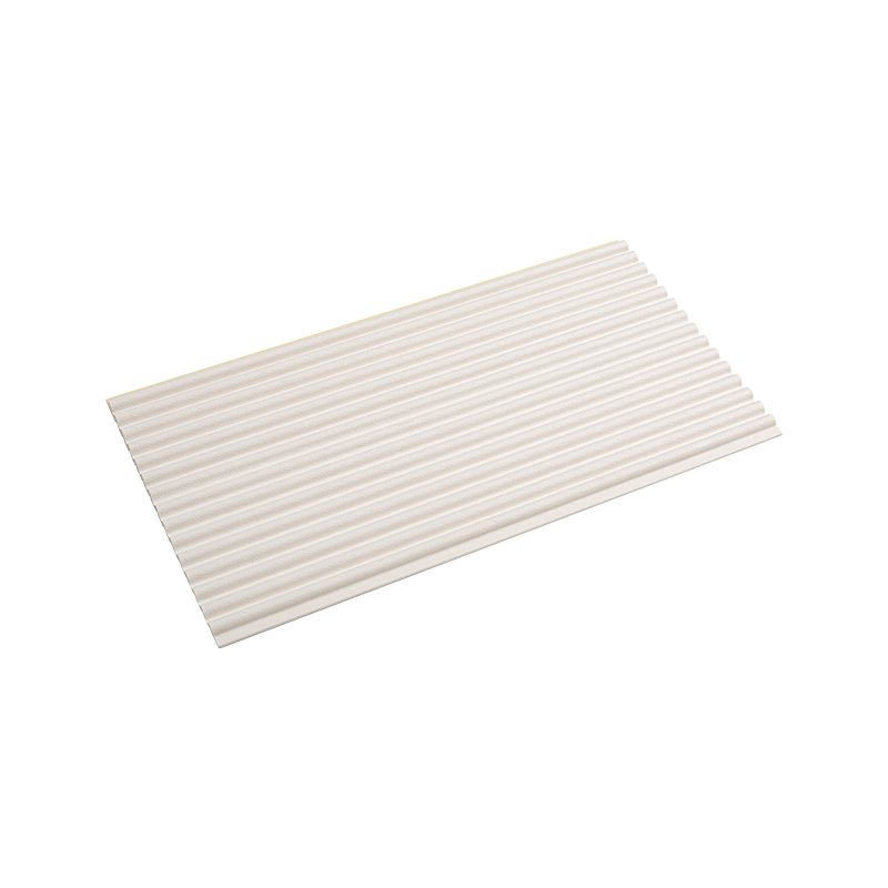 Revêtement mural en bois-plastique 3D coloré