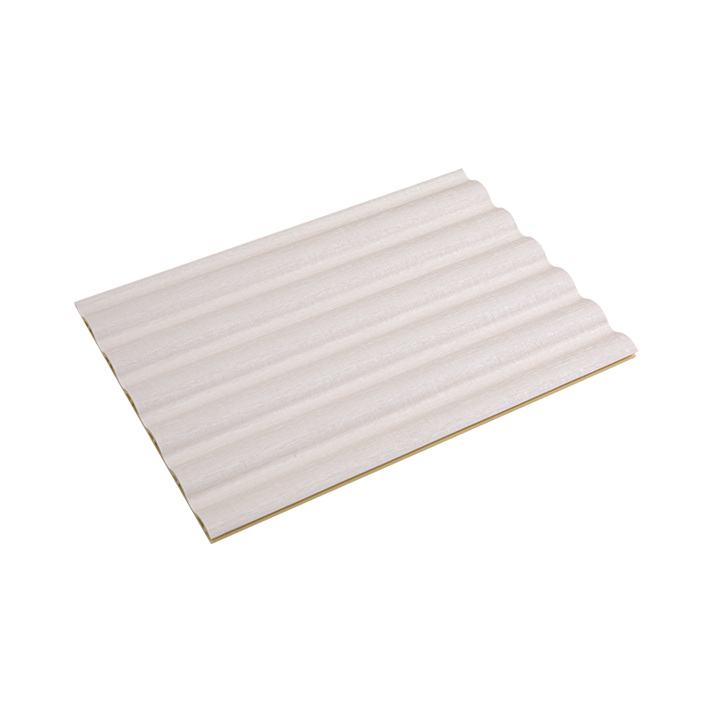 Panneau de revêtement WPC pour mur de fond de canapé