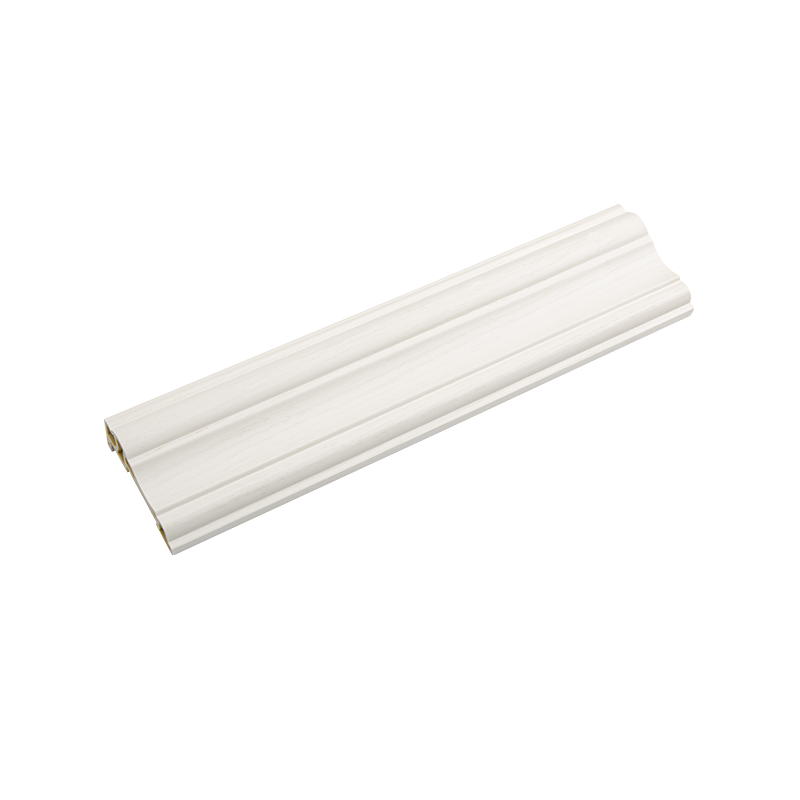 Moulure murale WPC résistante aux insectes et au feu, facile à installer