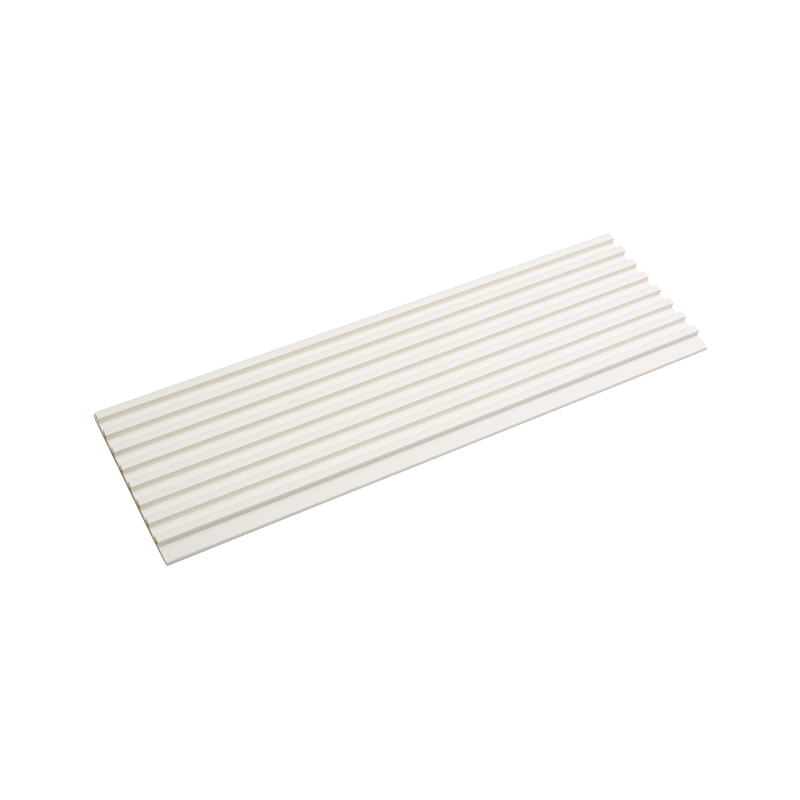 Panneau mural de revêtement minimaliste 3D WPC